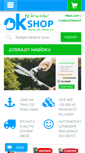 Mobile Screenshot of ok-shop.cz